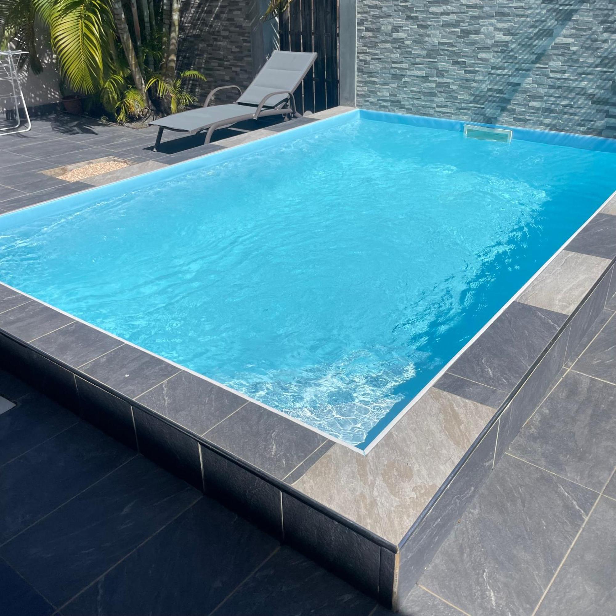 Magnifique Villas Capucines Avec Piscine Port-Louis Esterno foto